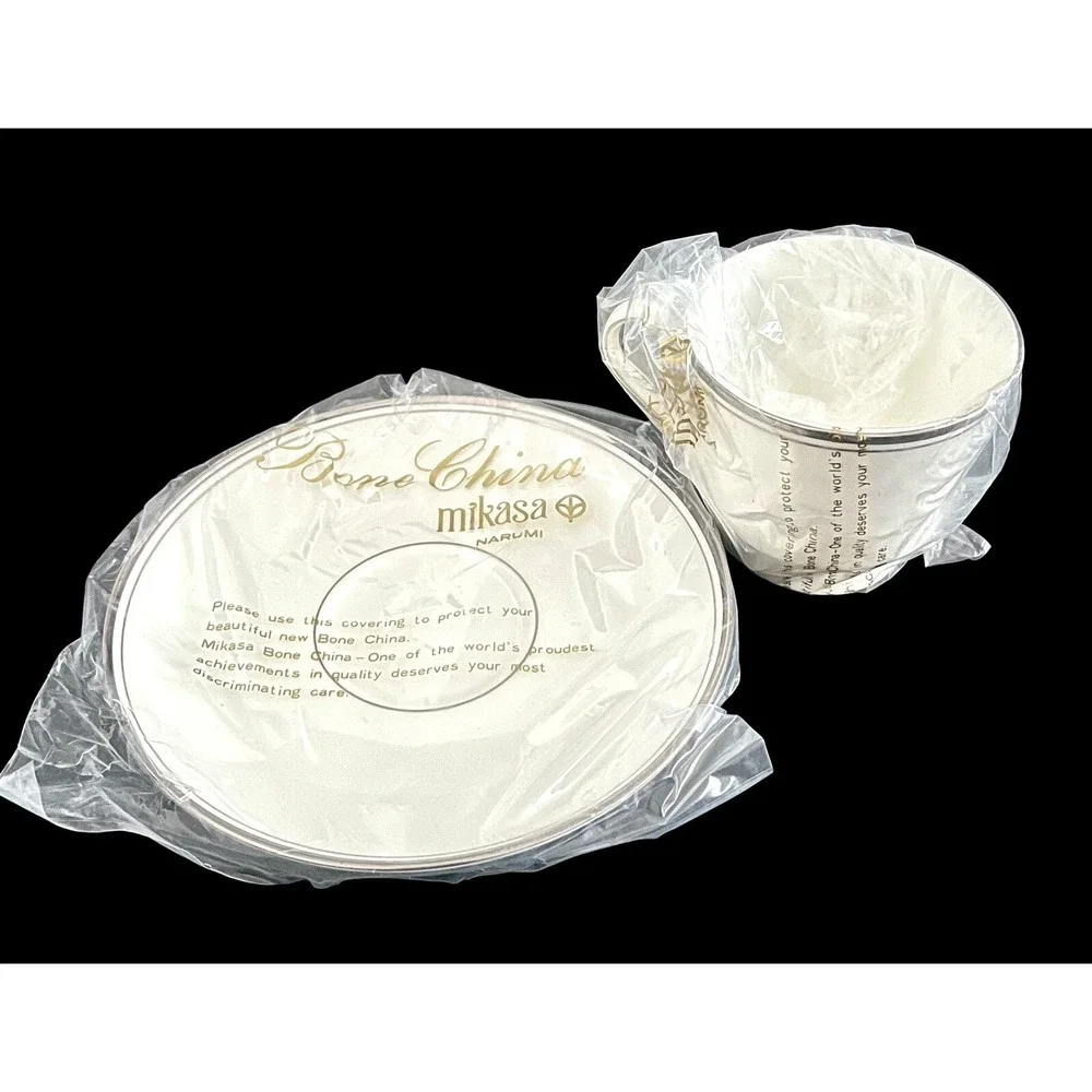 Vintage‎ Mikasa Narumi Briarcliffe Bone China 5 Piece Place Setting Brand New